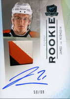 #132 JAMES VAN RIEMSDYK RC 59/99
