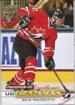 2019-20 Upper Deck Canvas #C266 Beck Malenstyn.webp