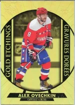 2020-21 UD Tim Hortons Gold Etchings #G-10 Alex Ovechkin.webp