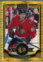 2015-16 OPC Platinum Seismic Gold #145 Marian Hossa.webp
