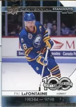 2017-18 Upper Deck Centennial Standous #CS84 Pat LaFontaine.webp
