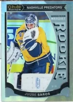 2015-16 OPC Platinum Marquee Rookie White Ice #M27 Juuse Saros.webp