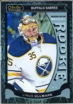 2015-16 OPC Platinum Marquee Rookie Black Ice #M13 Linus Ullmark.webp