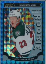 2015-16 OPC Platinum Marquee Rookie Blue Cubes #M44 Gustav Olofsson.webp