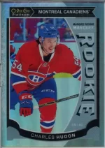 2015-16 OPC Platinum Marquee Rookie White Ice #M46 Charles Hudon.webp