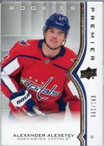 2020-21 UD Premier #99 Alexander Alexeyev RC.webp