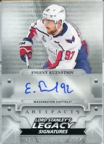 2019-20 Artifacts Lord Stanley's Legacy Signatures #LSLS-EK Evgeny Kuznetsov.webp