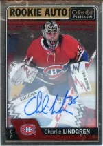 2016-17 OPC Platinum Rookie Auto #RCL Charlie Lindgren.webp