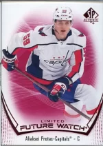 2021-22 SP Authentic Limited Red #180 Aliaksei Protas.webp