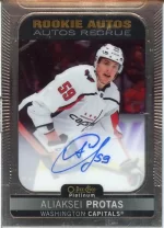 2021-22 OPC Platinum Rookie Autos #R-AP Aliaksei Protas.webp