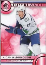 2023-24 SP Authentic Limited Red #144 Aidan McDonough.webp