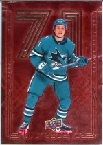 2024-25 Upper Deck Fluorescence #F36 Macklin Celebrini.webp
