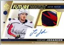 2022-23 SP Authentic Future Watch Auto Patch #FWAP-LJ Lucas Johansen.webp