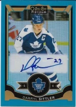 2015-16 OPC Platinum Blue Rainbow Autograph #DS Darryl Sittler.webp