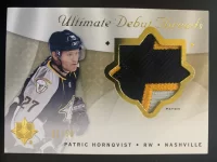2008-09 Ultimate Collection Debut Threads Patch Patric Hornqvist #02 of 50.webp