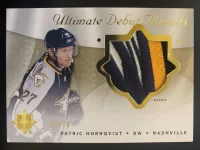 2008-09 Ultimate Collection Debut Threads Patch Patric Hornqvist #03 of 50.webp