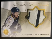 2008-09 Ultimate Collection Debut Threads Patch Patric Hornqvist #08 of 50.webp