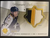 2008-09 Ultimate Collection Debut Threads Patch Patric Hornqvist #09 of 50.webp