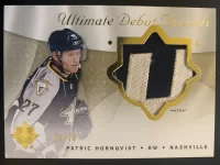 2008-09 Ultimate Collection Debut Threads Patch Patric Hornqvist #19 of 50.webp
