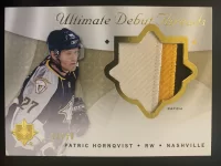 2008-09 Ultimate Collection Debut Threads Patch Patric Hornqvist #21 of 50.webp