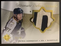 2008-09 Ultimate Collection Debut Threads Patch Patric Hornqvist #35 of 50.webp