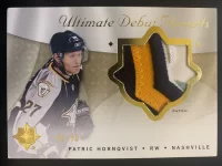 2008-09 Ultimate Collection Debut Threads Patch Patric Hornqvist #40 of 50.webp