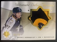 2008-09 Ultimate Collection Debut Threads Patch Patric Hornqvist #41 of 50.webp