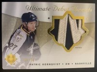 2008-09 Ultimate Collection Debut Threads Patch Patric Hornqvist #46 of 50.webp