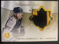 2008-09 Ultimate Collection Debut Threads Patch Patric Hornqvist #47 of 50.webp