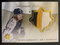2008-09 Ultimate Collection Debut Threads Patch Patric Hornqvist #48 of 50.webp