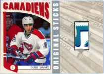2004-05 In The Game Franchises Canadian Original Sticks Denis Savard.webp