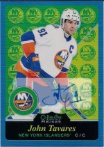 2015-16 OPC Platinum Retro Blue Rainbow Autograph #R21 John Tavares.webp