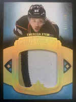 2013-14 Ultimate Collection Debut Threads Patch Emerson Etem #17 of 100.webp
