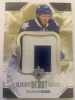 2014-15 Ultimate Collection Debut Threads Patch Brandon Kozun #62 of 100.webp