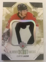 2014-15 Ultimate Collection Debut Threads Patch Curtis Lazar #16 of 100.webp