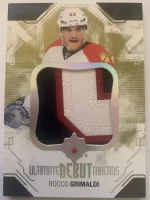 2014-15 Ultimate Collection Debut Threads Patch Rocco Grimaldi #52 of 100.webp