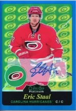 2015-16 OPC Platinum Retro Blue Rainbow Autograph #R29 Eric Staal.webp