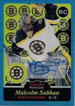 2015-16 OPC Platinum Retro Blue Rainbow Autograph #R71 Malcom Subban.webp