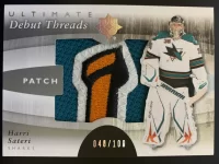 2011-12 Ultimate Collection Debut Threads Patch Harri Sateri #48 of 100.webp
