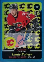 2015-16 OPC Platinum Retro Blue Rainbow Autograph #R72 Emile Poirier.webp