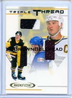2002-03 BAP Memorabilia Magnificent Inserts MI-08 Triple Jersey ~10 Copy 1A.webp