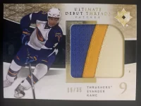 2009-10 Ultimate Collection Debut Threads Patch Evander Kane #15 of 35.webp