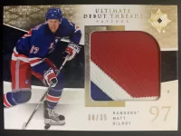 2009-10 Ultimate Collection Debut Threads Patch Matt Gilroy #30 of 35 (1).webp