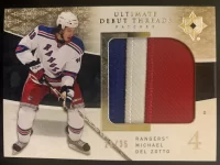 2009-10 Ultimate Collection Debut Threads Patch Michael Del Zotto #28 of 35.webp