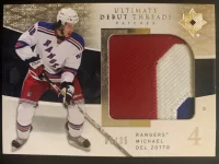 2009-10 Ultimate Collection Debut Threads Patch Michael Del Zotto #35 of 35.webp
