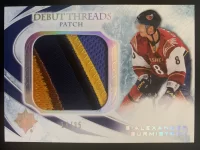 2010-11 Ultimate Collection Debut Threads Patch Alexander Burmistrov #14 of 35.webp
