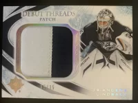 2010-11 Ultimate Collection Debut Threads Patch Anders Lindback #5 of 35.webp