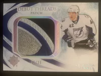 2010-11 Ultimate Collection Debut Threads Patch Dana Tyrell #33 of 35.webp