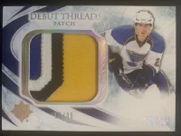 2010-11 Ultimate Collection Debut Threads Patch Ian Cole #17 of 35.webp