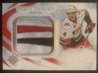 2010-11 Ultimate Collection Debut Threads Patch Jamie McBain #32 of 35.webp